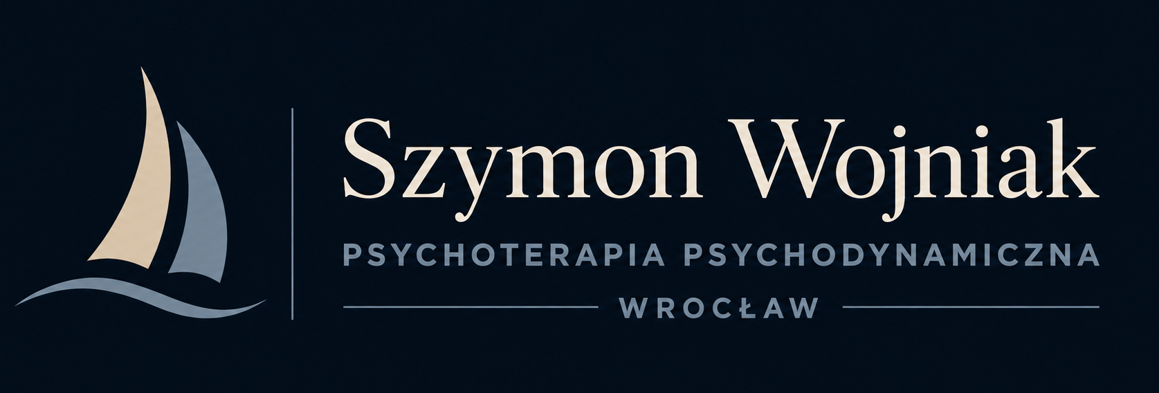 Logo gabinetu psychoterapii psychodynamicznej Szymona Wojniaka we Wrocławiu